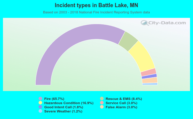Incident types in Battle Lake, MN