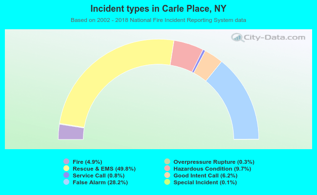 Incident types in Carle Place, NY