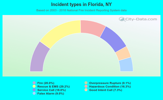 Incident types in Florida, NY