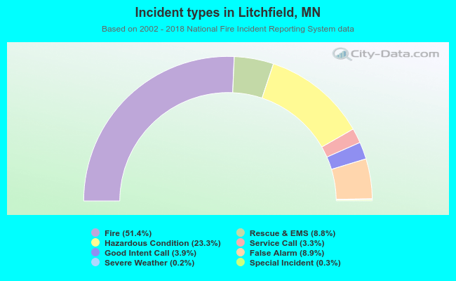 Incident types in Litchfield, MN