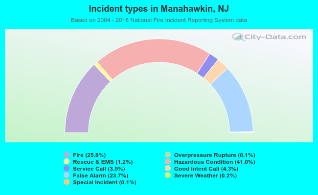 Incident types in Manahawkin, NJ