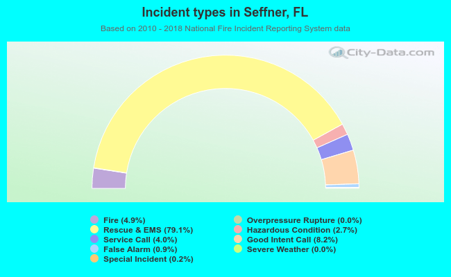 Incident types in Seffner, FL