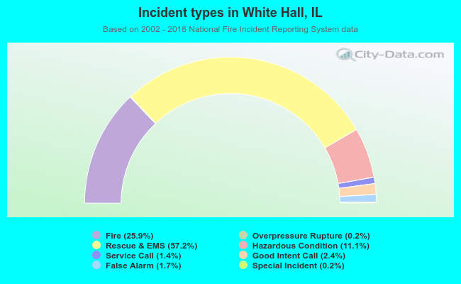 Incident types in White Hall, IL