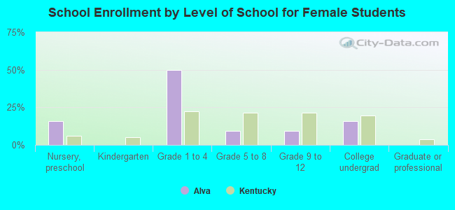 School Enrollment by Level of School for Female Students