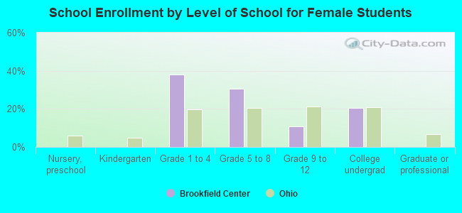 School Enrollment by Level of School for Female Students