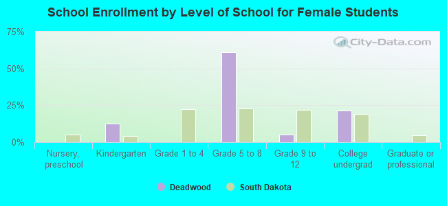 School Enrollment by Level of School for Female Students