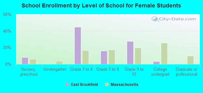 School Enrollment by Level of School for Female Students