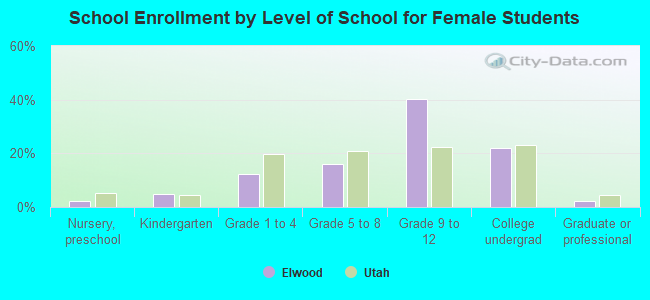 School Enrollment by Level of School for Female Students