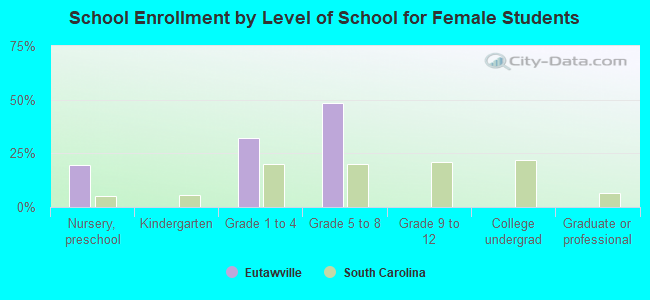 School Enrollment by Level of School for Female Students