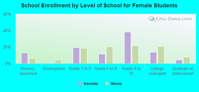 School Enrollment by Level of School for Female Students