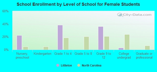 School Enrollment by Level of School for Female Students