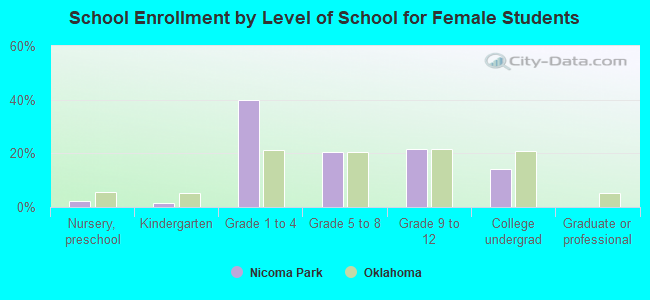 School Enrollment by Level of School for Female Students