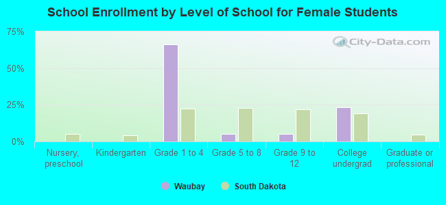 School Enrollment by Level of School for Female Students