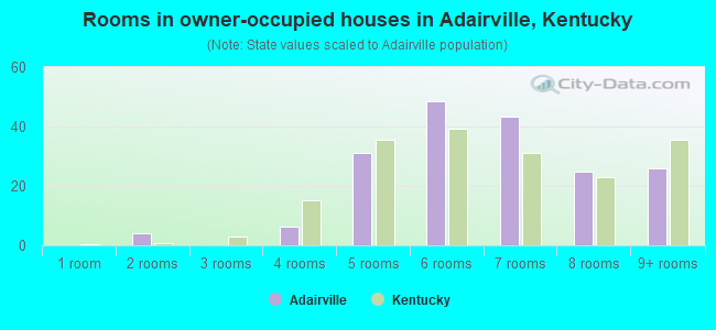 Rooms in owner-occupied houses in Adairville, Kentucky