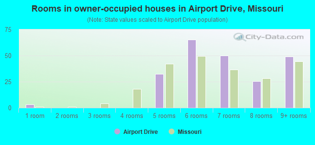 Rooms in owner-occupied houses in Airport Drive, Missouri