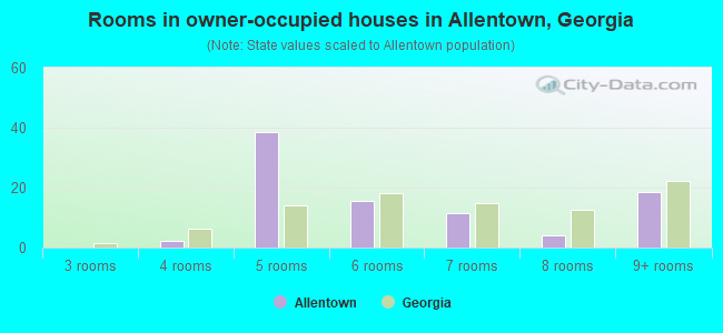 Rooms in owner-occupied houses in Allentown, Georgia