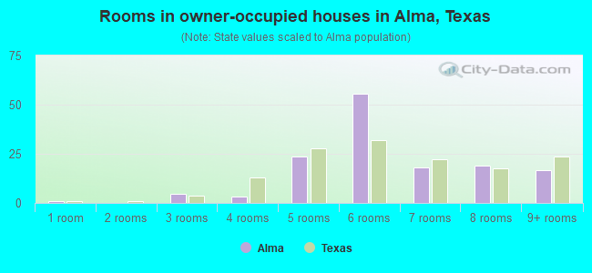 Rooms in owner-occupied houses in Alma, Texas