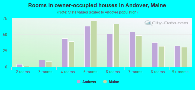Rooms in owner-occupied houses in Andover, Maine
