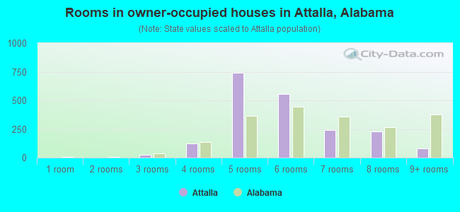 Rooms in owner-occupied houses in Attalla, Alabama