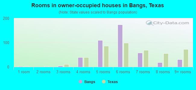 Rooms in owner-occupied houses in Bangs, Texas