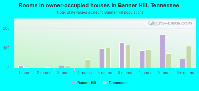 Rooms in owner-occupied houses in Banner Hill, Tennessee