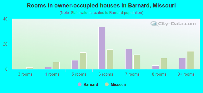 Rooms in owner-occupied houses in Barnard, Missouri