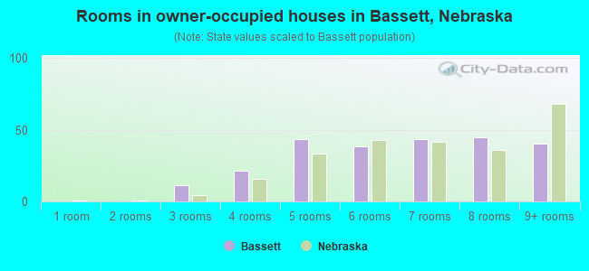 Rooms in owner-occupied houses in Bassett, Nebraska