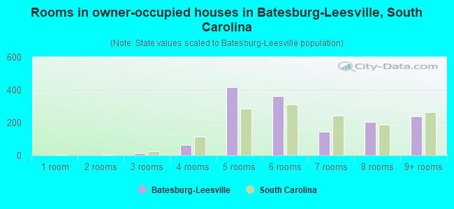 Rooms in owner-occupied houses in Batesburg-Leesville, South Carolina