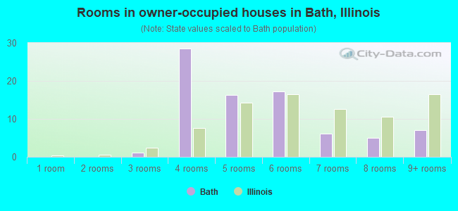 Rooms in owner-occupied houses in Bath, Illinois