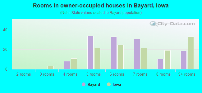 Rooms in owner-occupied houses in Bayard, Iowa