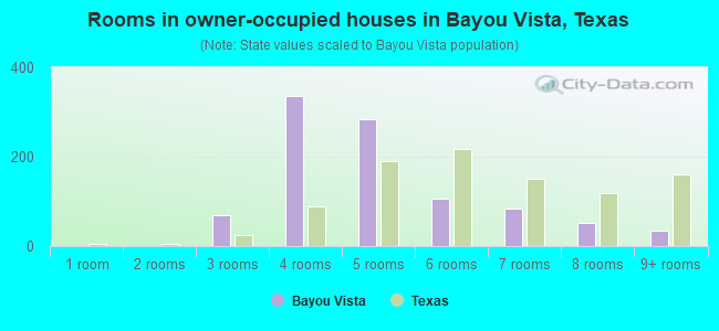 Rooms in owner-occupied houses in Bayou Vista, Texas