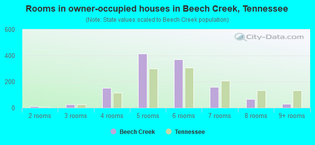 Rooms in owner-occupied houses in Beech Creek, Tennessee