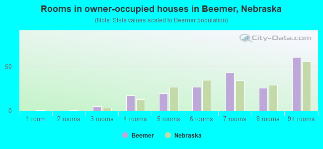 Rooms in owner-occupied houses in Beemer, Nebraska