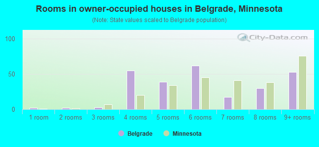 Rooms in owner-occupied houses in Belgrade, Minnesota