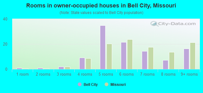 Rooms in owner-occupied houses in Bell City, Missouri