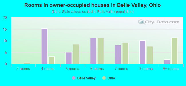 Rooms in owner-occupied houses in Belle Valley, Ohio