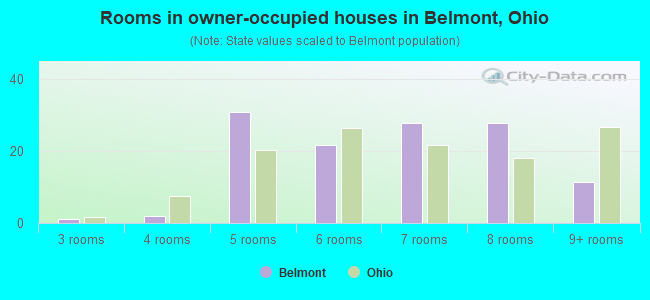 Rooms in owner-occupied houses in Belmont, Ohio