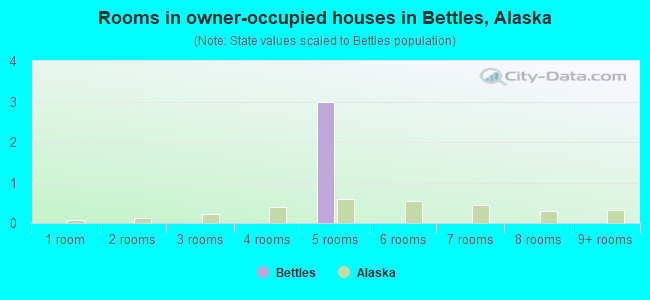 Rooms in owner-occupied houses in Bettles, Alaska