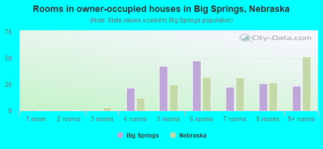 Rooms in owner-occupied houses in Big Springs, Nebraska