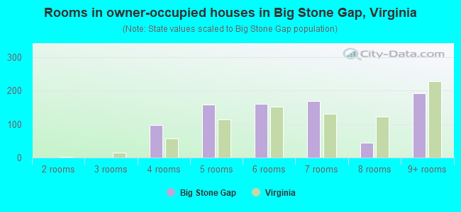 Rooms in owner-occupied houses in Big Stone Gap, Virginia