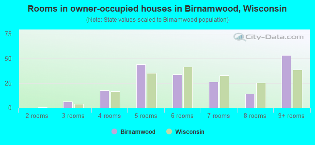 Rooms in owner-occupied houses in Birnamwood, Wisconsin