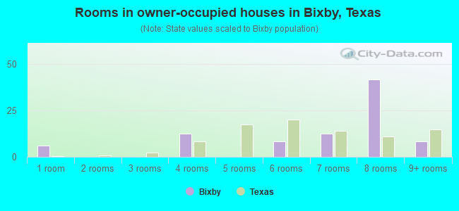 Rooms in owner-occupied houses in Bixby, Texas