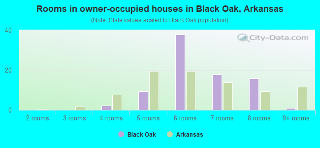 Rooms in owner-occupied houses in Black Oak, Arkansas
