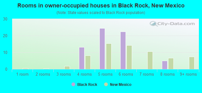 Rooms in owner-occupied houses in Black Rock, New Mexico