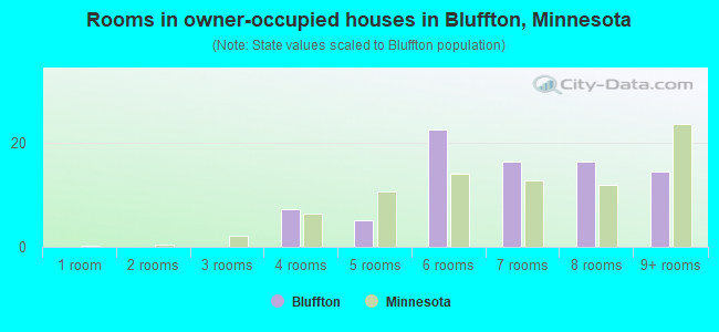 Rooms in owner-occupied houses in Bluffton, Minnesota
