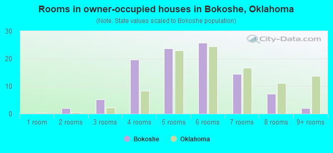 Rooms in owner-occupied houses in Bokoshe, Oklahoma