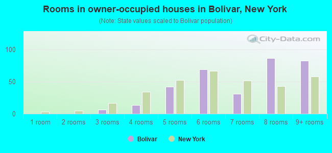 Rooms in owner-occupied houses in Bolivar, New York