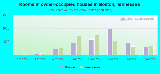 Rooms in owner-occupied houses in Boston, Tennessee