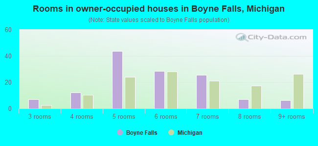 Rooms in owner-occupied houses in Boyne Falls, Michigan