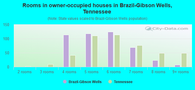 Rooms in owner-occupied houses in Brazil-Gibson Wells, Tennessee